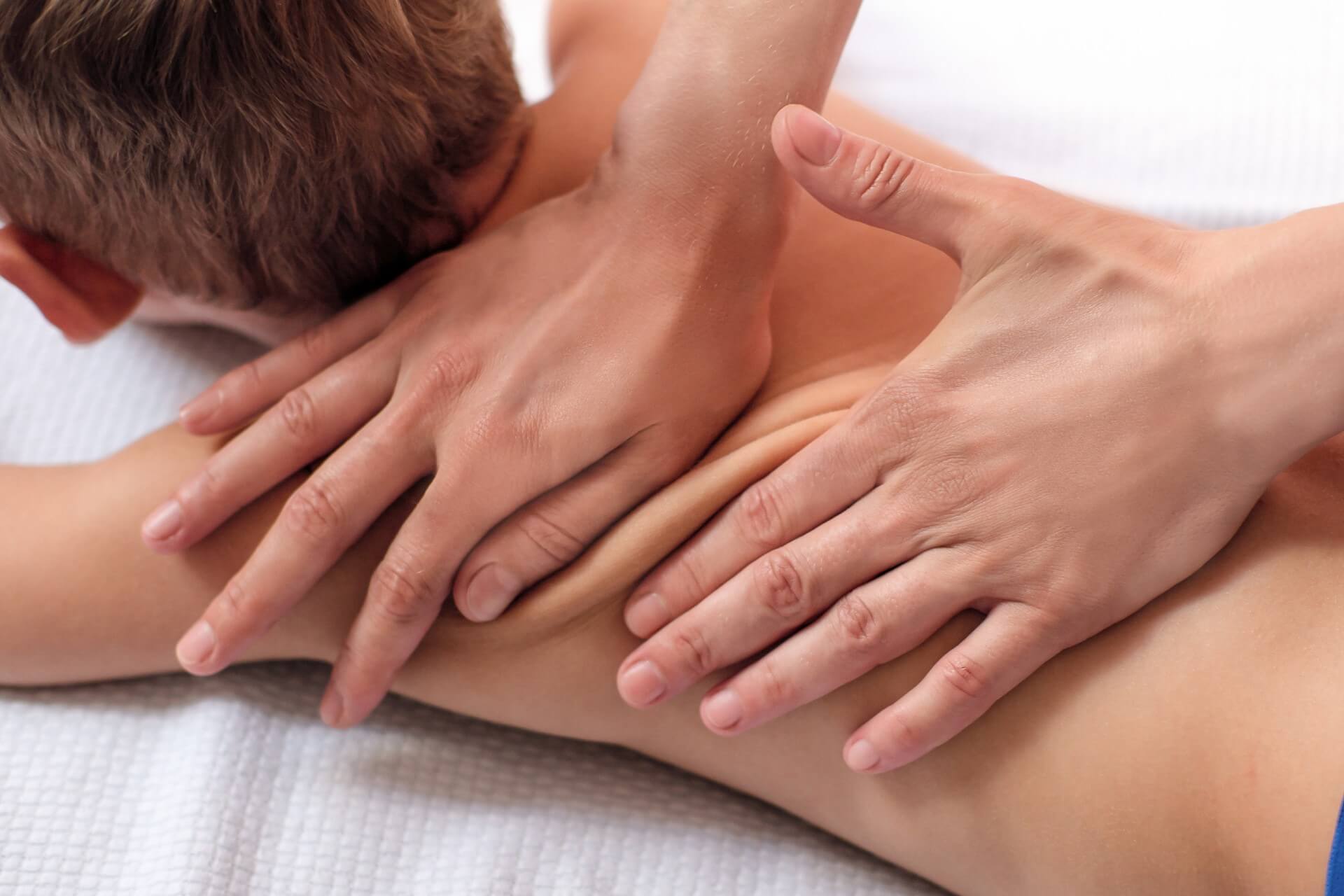 Massagens são excelentes para ativar o sistema proprioceptivo