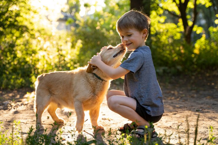 Blog do Amigo Panda | Como pets e estímulo sensorial moldam o desenvolvimento de crianças atípicas